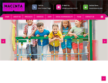 Tablet Screenshot of macenta.com.tr